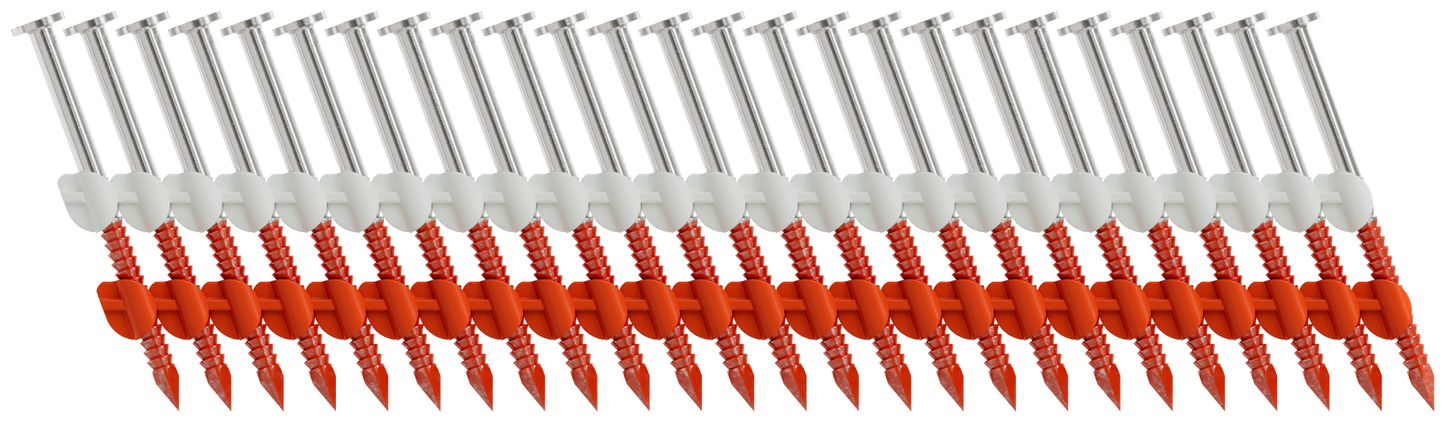 Simpson Strong-Tie S11A200CNB 20°–22° Plastic Strip, Full Round Head, Ring-Shank Nail — 2 in. x 0.120 in. Type 304 (5000-Qty) (Pack of 80)