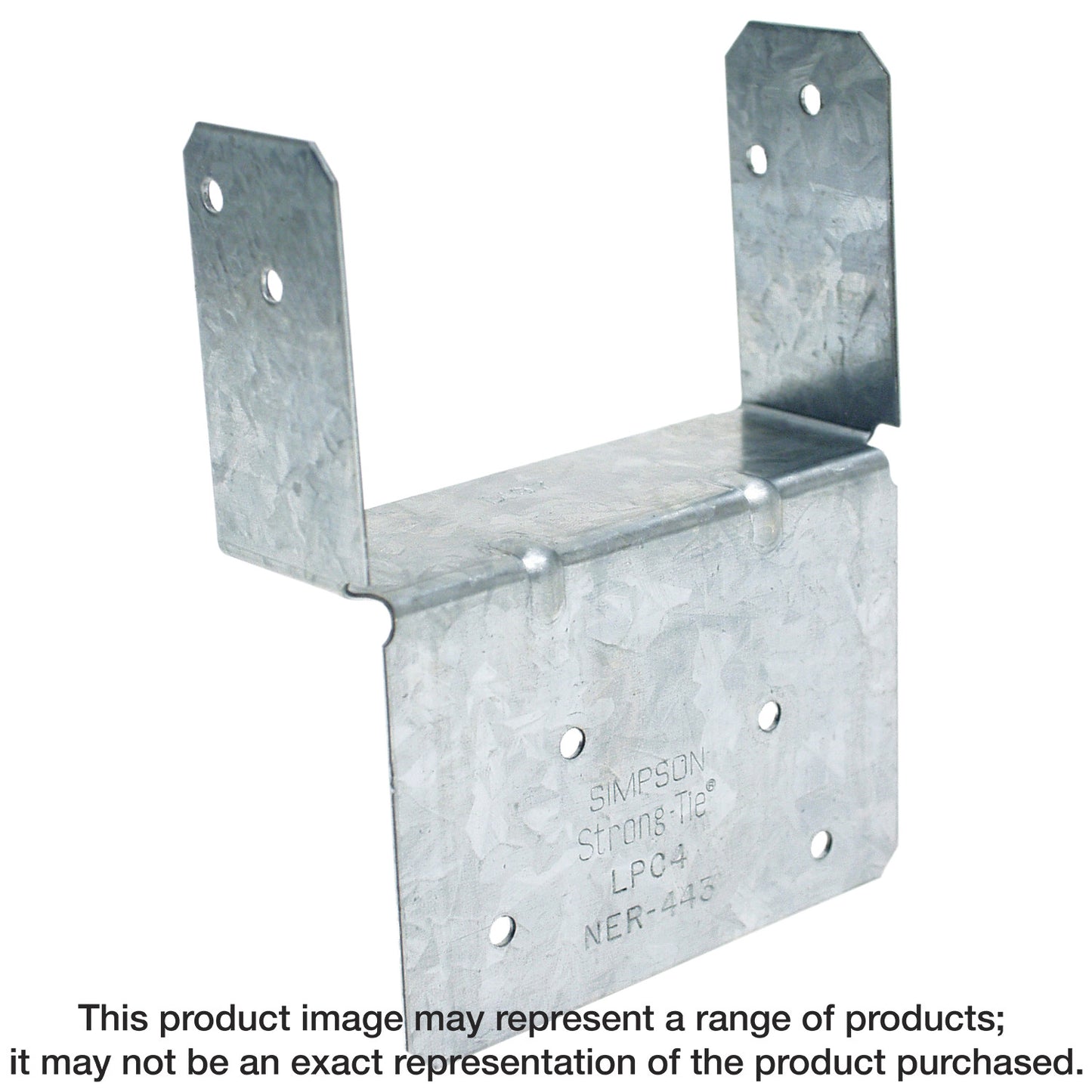Simpson Strong-Tie LPC4Z LPCZ™ ZMAX® Galvanized Adjustable Post Cap for 4x (Pack of 2880)