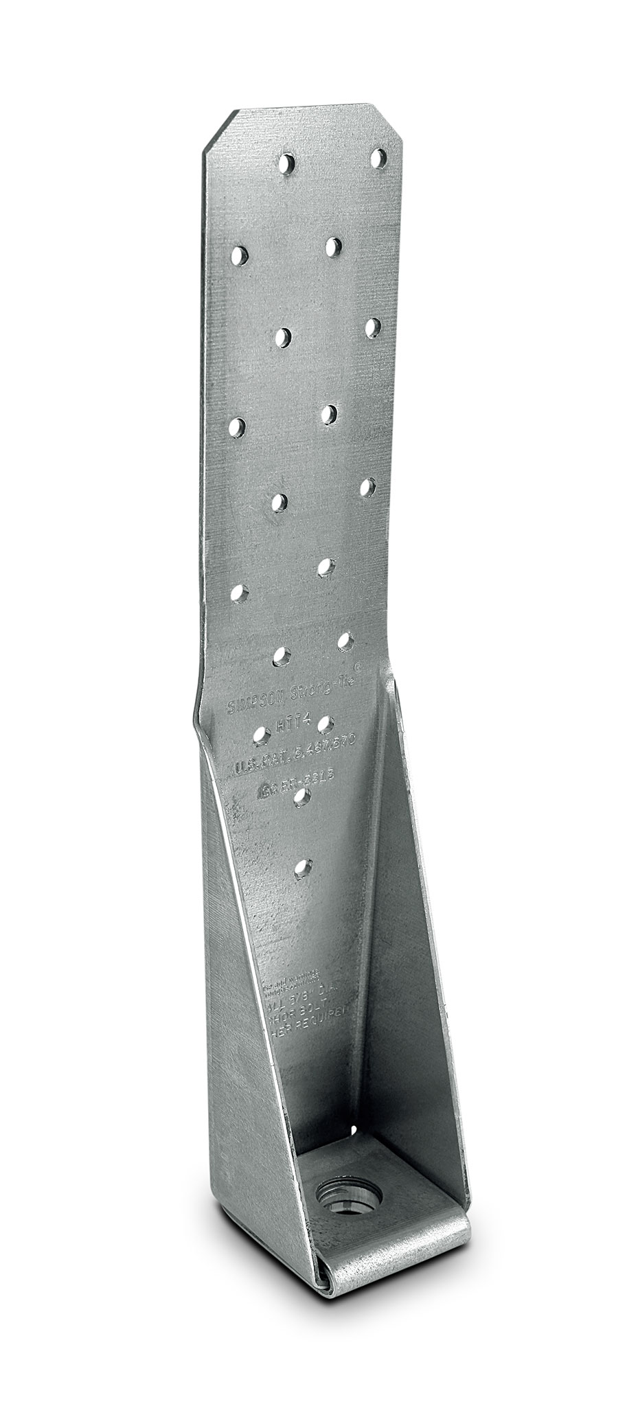 Simpson Strong-Tie HTT5KT HTT 16-in. Heavy Tension Tie for 5/8-in. Anchor with Bearing Plate and Screws