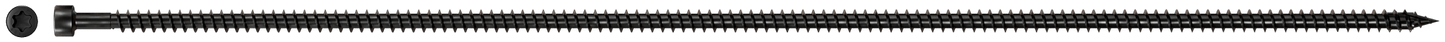 Simpson Strong-Tie SDCFC10X600 Strong-Drive® SDCFC TIMBER-CFC Screw — 0.390 in. x 23-5/8 in. T50, E-Coat® (50-Qty) (Pack of 44)