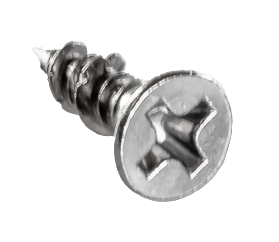 Simpson Strong-Tie T06J050FXC Marine Screw, Flat Head — #6 x 1/2 in. #2 Phillips Drive, Type 316 (100-Qty) (Pack of 10)