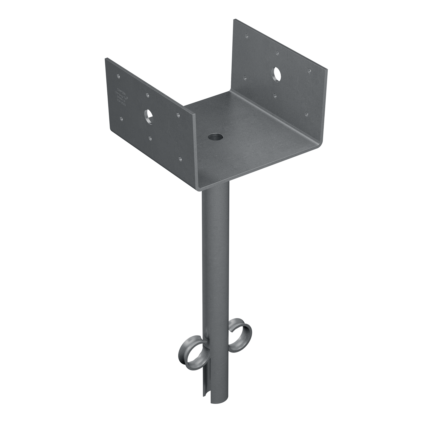 Simpson Strong-Tie EPB66-12 EPB Elevated Post Base for 6x6 with 12-in. Pipe (Pack of 10)