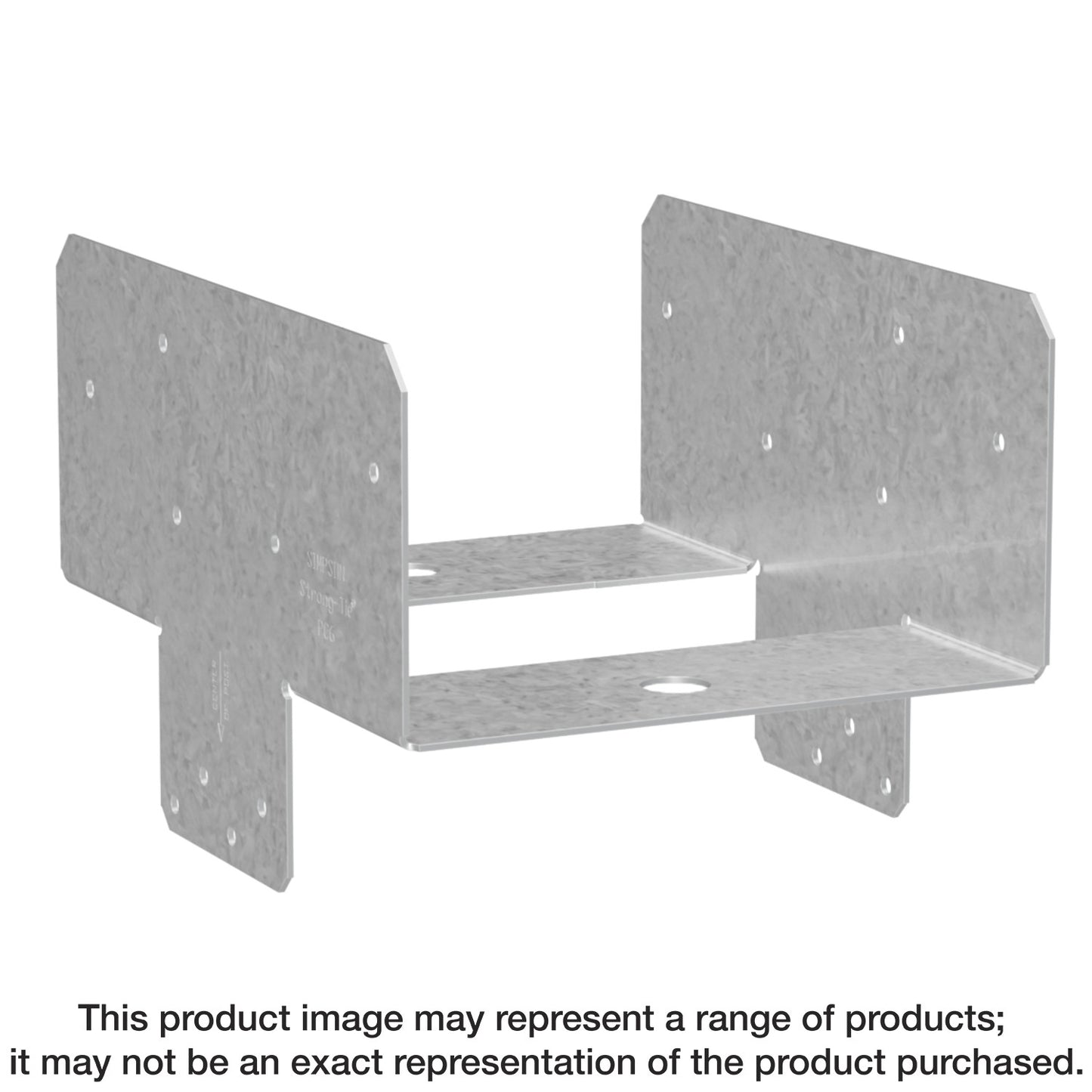 Simpson Strong-Tie PC6Z PCZ® ZMAX® Galvanized Post Cap for 6x (Pack of 10)