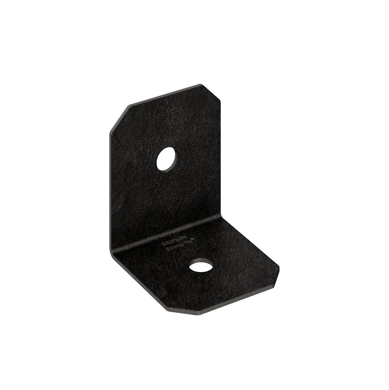 Simpson Strong-Tie APVA4 Outdoor Accents® Avant Collection™ ZMAX®, Black Powder-Coated 90° Angle for 4x