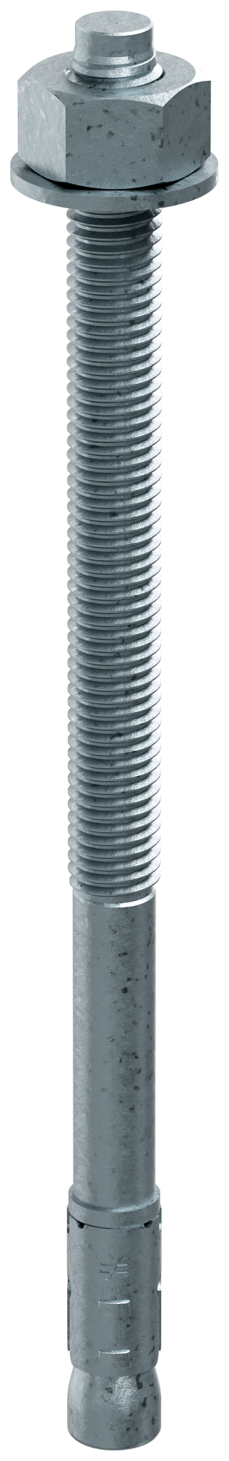 Simpson Strong-Tie STB2-62100MGF10 Strong-Bolt® 2 — 5/8 in. x 10 in. Mechanically Galvanized Wedge Anchor, Fully Assembled (10-Qty) (Pack of 252)