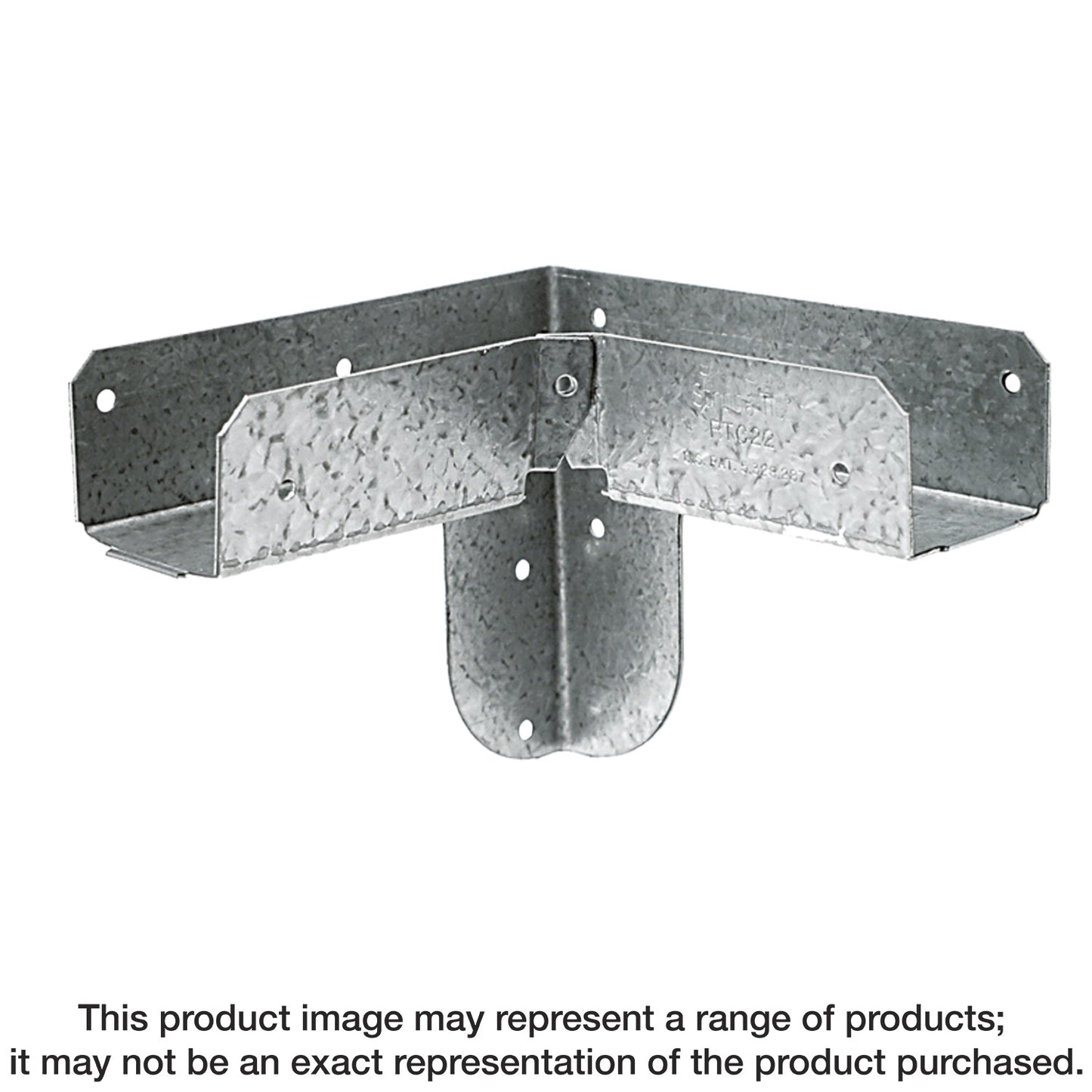 Simpson Strong-Tie RTC22Z RTC 18-Gauge ZMAX® Galvanized Rigid Tie® Corner for 2x (Pack of 20)