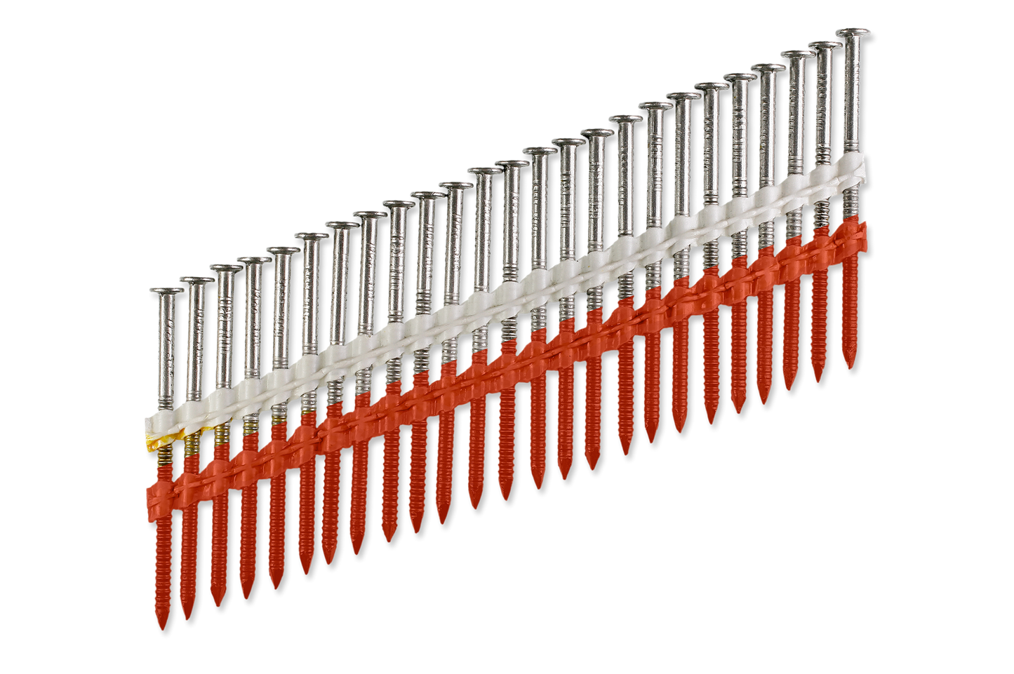 Simpson Strong-Tie T10A350CNJ 20°–22° Plastic Strip, Full Round Head, Ring-Shank Nail — 3-1/2 in. x .131 in. Type 316 (1000-Qty)