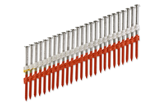 Simpson Strong-Tie T10A350CNJ 20°–22° Plastic Strip, Full Round Head, Ring-Shank Nail — 3-1/2 in. x .131 in. Type 316 (1000-Qty) (Pack of 4)