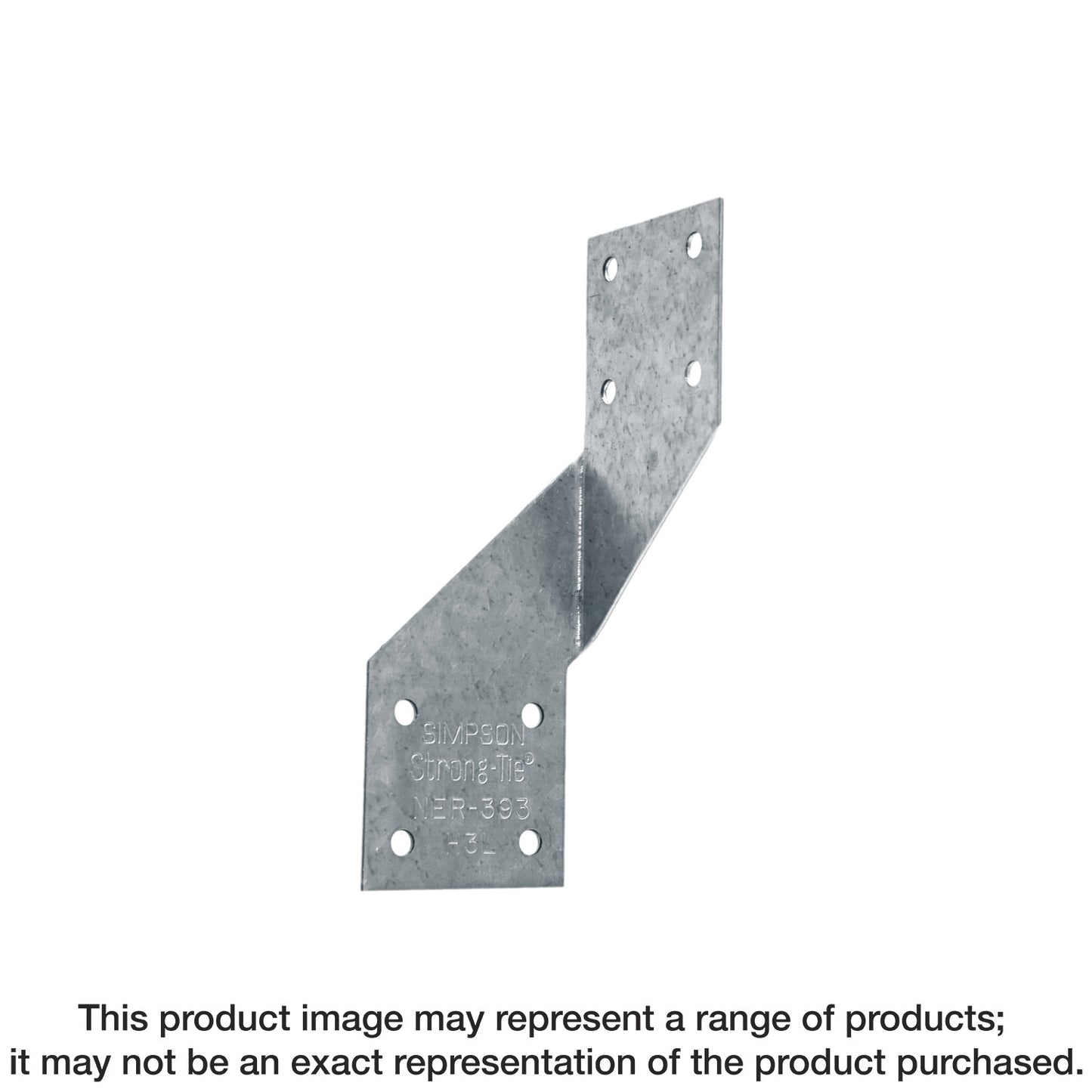 Simpson Strong-Tie H3SS H3 18-Gauge Stainless-Steel Hurricane Tie (Pack of 7200)