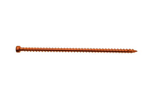 Simpson Strong-Tie SDWC15600B-KT Strong-Drive® SDWC® TRUSS Screw — .155 in. x 6 in. T30 Clear-Zinc Coat, Orange (500-Qty)