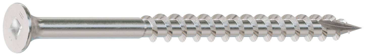 Simpson Strong-Tie S10300DBB Bugle-Head Wood Screw, Square Drive — #10 x 3 in. #2 Square, Type 305 (1500-Qty)