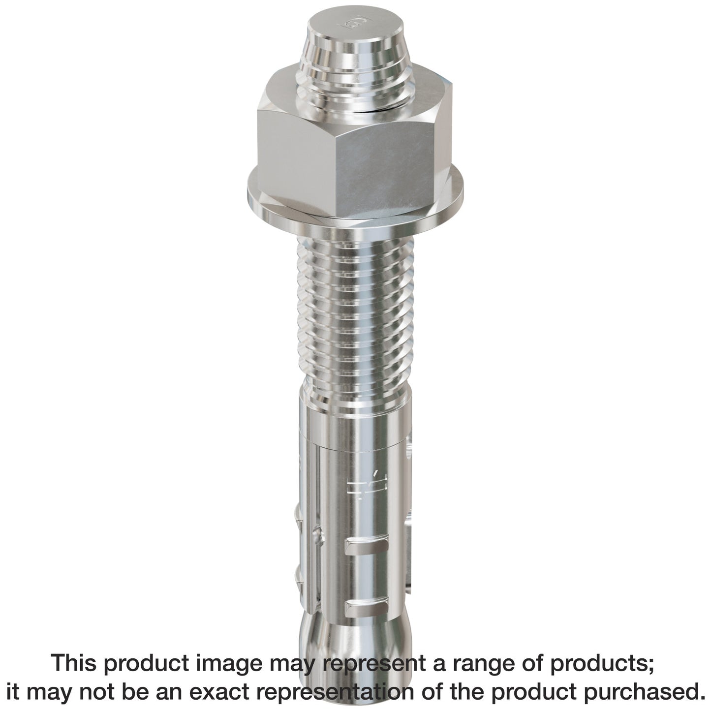 Simpson Strong-Tie STB2-754344SSR10 Strong-Bolt® 2 — 3/4 in. x 4-3/4 in. Type 304 Stainless-Steel Wedge Anchor (10-Qty) (Pack of 4)
