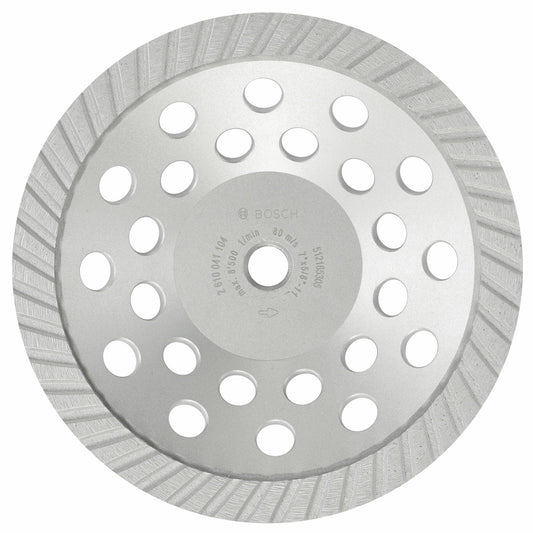 Disco de copa de diamante turbo BOSCH DC730S de 7 pulgadas