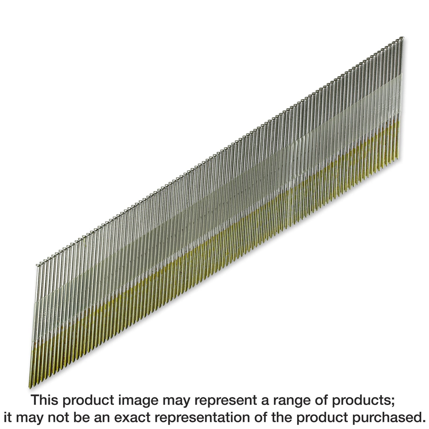 Simpson Strong-Tie S15N150SFN Tape Collation, DA-Style Angle, 15-Gauge Finishing Nail — 1-1/2 in. Type 304 (4000-Qty)