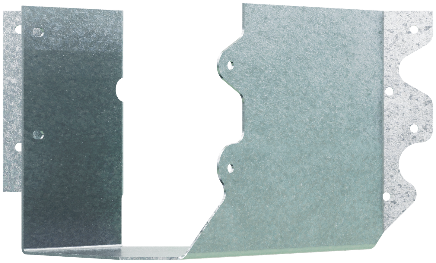 Simpson Strong-Tie SUL46 SUL Galvanized Joist Hanger for 4x6, Skewed Left