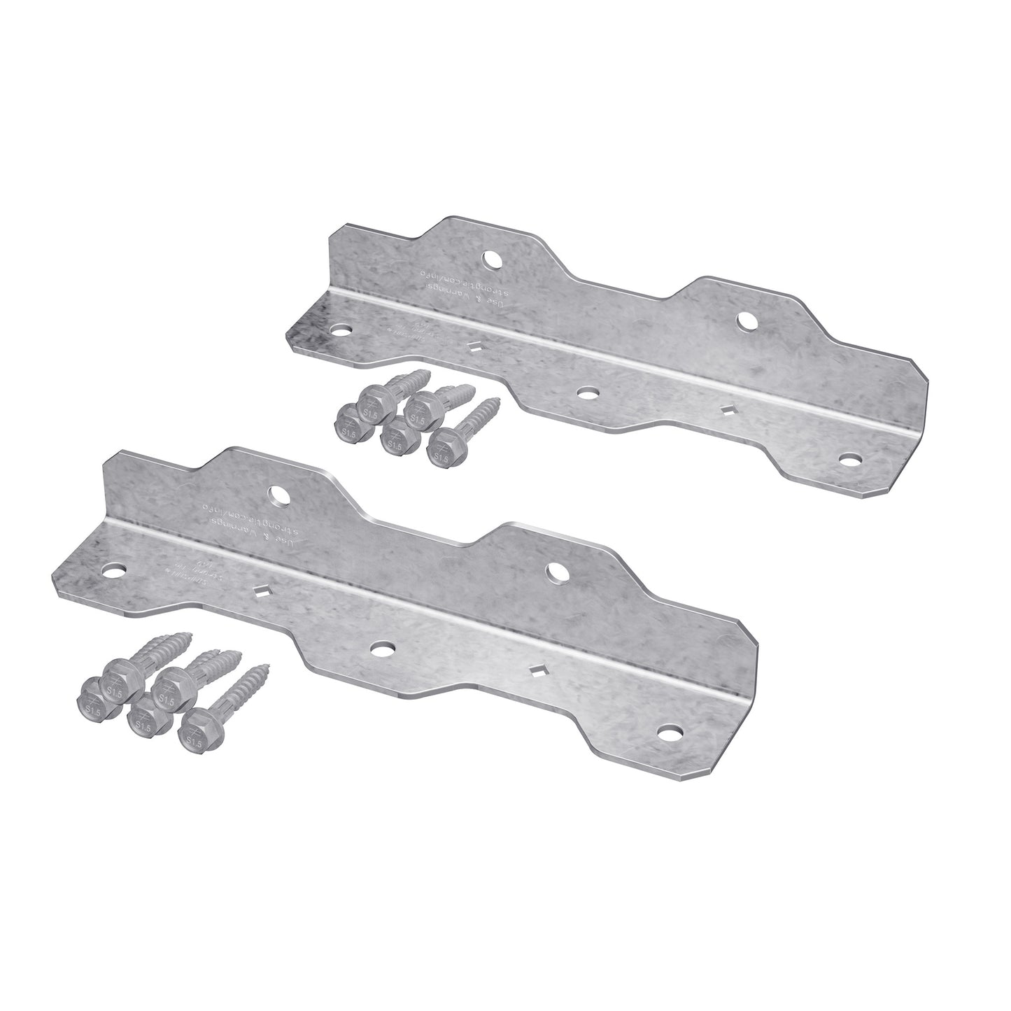 Simpson Strong-Tie TA9ZKT TA 8-1/4 in. 12-Gauge ZMAX® Galvanized Staircase Angle (2-Qty) (Pack of 20)