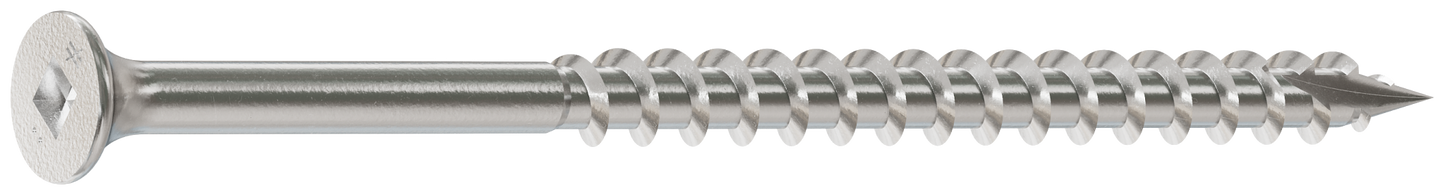 Simpson Strong-Tie S10350DB1 Bugle-Head Wood Screw, Square Drive — #10 x 3-1/2 in. #2 Square, Type 305 (1 lb.) (Pack of 10)