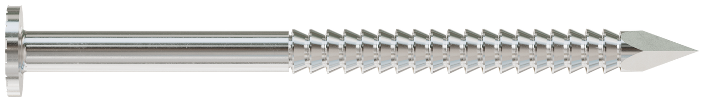Simpson Strong-Tie T6PCS5 Fiber-Cement Siding Nail — 2 in. x .120 in. Type 316 Stainless Steel (5 lb.) (Pack of 300)