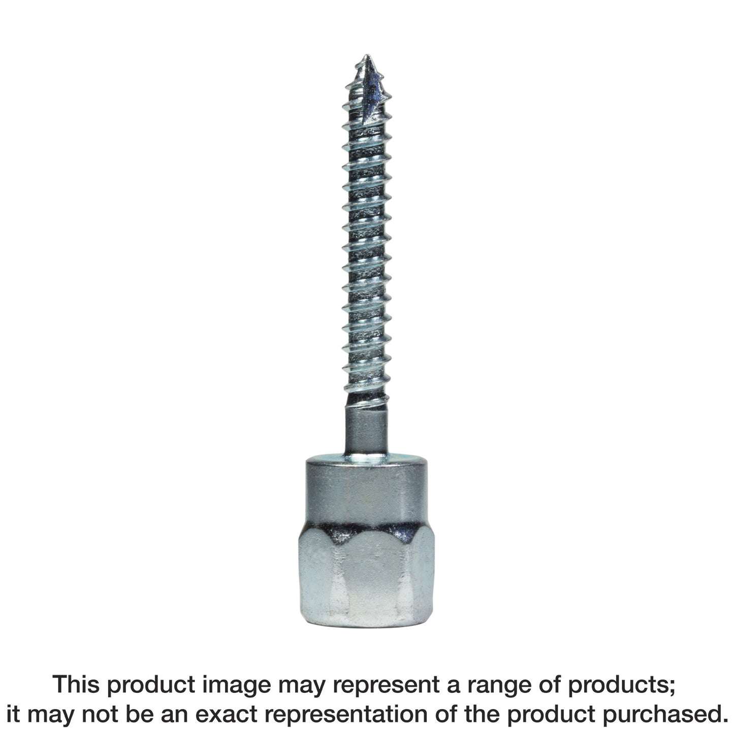 Simpson Strong-Tie RWV37200 Wood Rod Hanger 1/4 in. x 2 in. Vertical Threaded Anchor for 3/8 in. Rod (25-Qty) (Pack of 10)