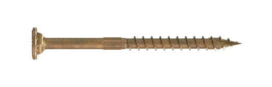 Simpson Strong-Tie SDWS16300Q Strong-Drive® SDWS™ FRAMING Screw — 0.160 in. x 3 in. T25, Quik Guard®, Tan (1000-Qty) (Pack of 64)