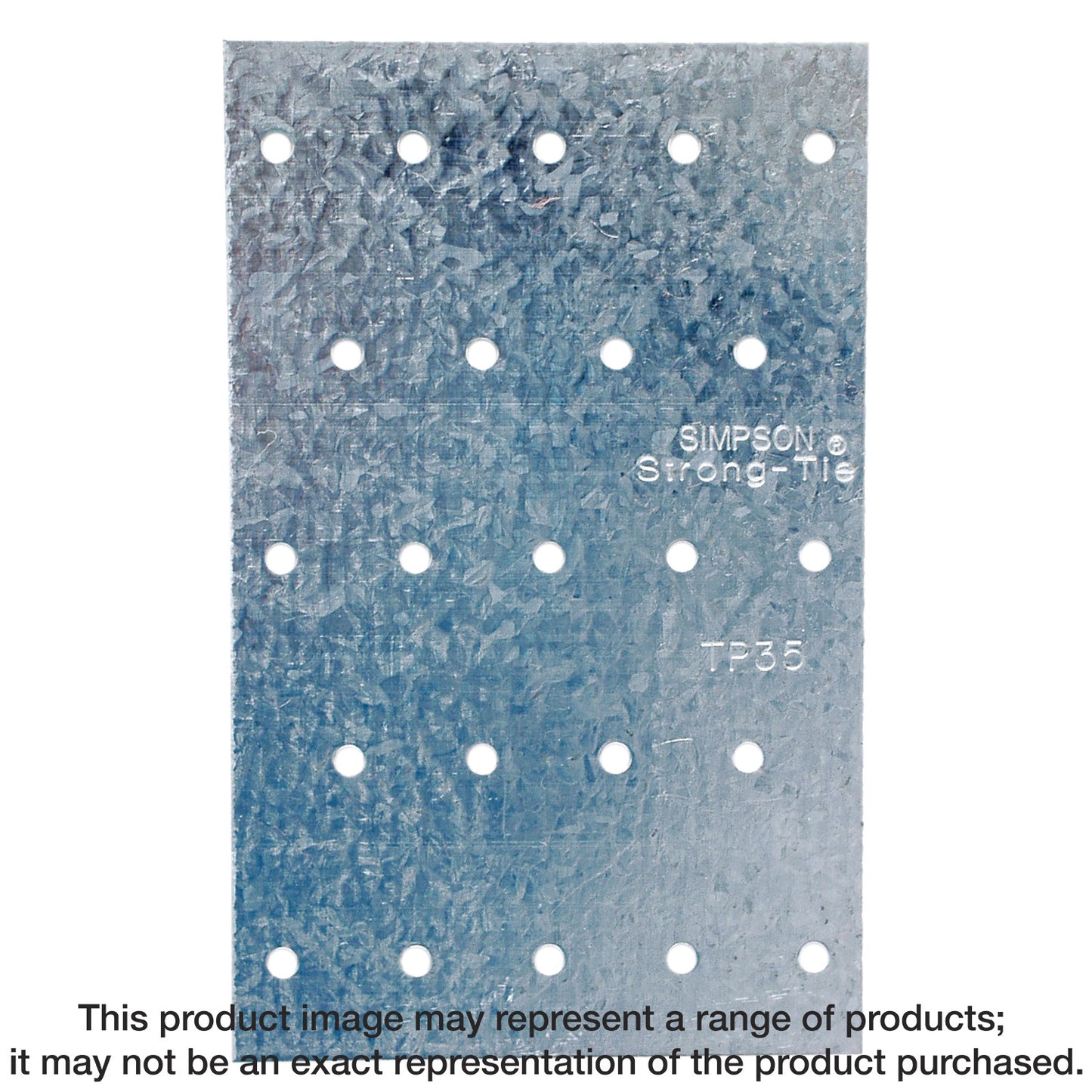 Simpson TP35 3-1/8" x 5" Tie Plate - G90 Galvanized