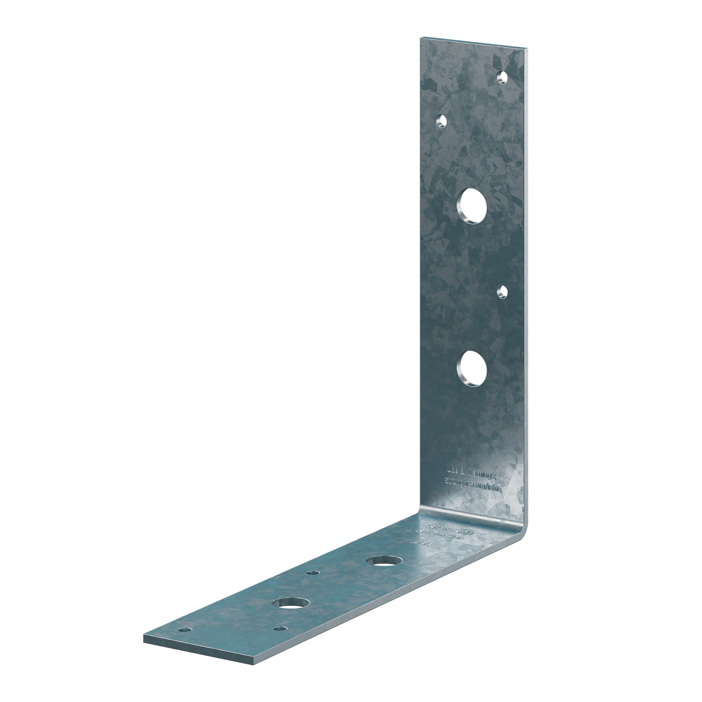 Simpson Strong-Tie A66 5-7/8 in. x 5-7/8 in. x 1-1/2 in. Galvanized Angle (Pack of 4000)
