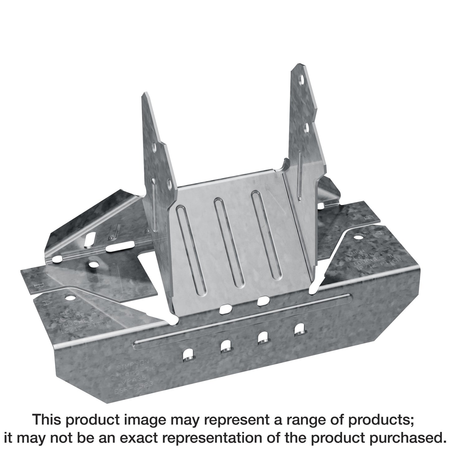 Simpson Strong-Tie VPA2 VPA Galvanized Variable-Pitch Connector for 1-1/2 in. Joist