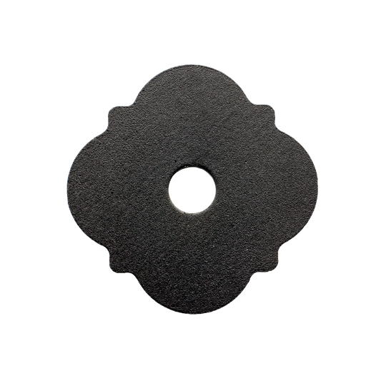 Simpson Strong-Tie APDMW56 Outdoor Accents® Mission Collection® ZMAX®, Black Powder-Coated Decorative Washer (Pack of 24)