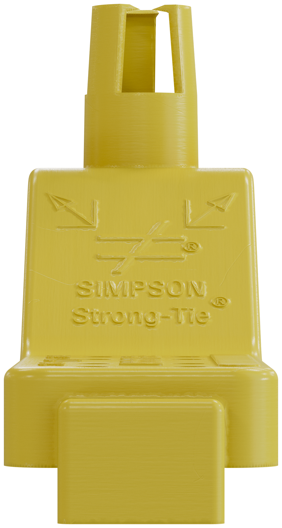 Simpson Strong-Tie AM 1/2 AnchorMate® 1/2-in. Dia. Anchor Bolt Holder — Yellow (100-Qty) (Pack of 60)
