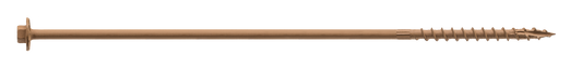 Simpson Strong-Tie SDWH19800DB-R50 Strong-Drive® SDWH™ TIMBER-HEX Screw — 0.195 in. x 8 in. 5/16 Hex, DB Coating (50-Qty) (Pack of 240)