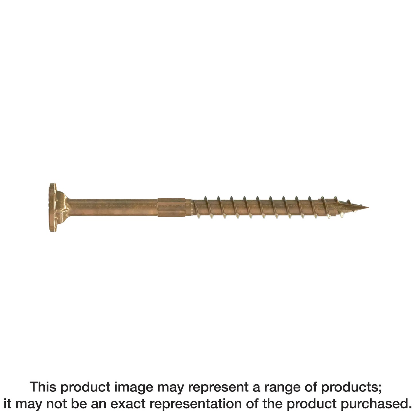 Simpson Strong-Tie SDWS16300Q Strong-Drive® SDWS™ FRAMING Screw — 0.160 in. x 3 in. T25, Quik Guard®, Tan (1000-Qty) (Pack of 64)
