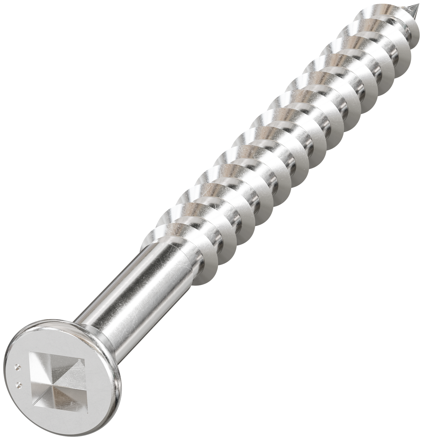 Simpson Strong-Tie SSDTH2S Trim-Head Screw — Sharp Point (Collated) — #7 x 2-1/2 in. #2 Square Type 305 (2000-Qty)