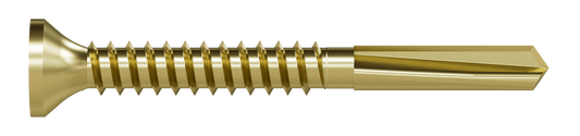 Simpson Strong-Tie PPHD134B1016-4K Strong-Drive® PPHD SHEATHING-TO-CFS Screw — #10 x 1-3/4 in. T25, Yellow Zinc (4000-Qty) (Pack of 36)