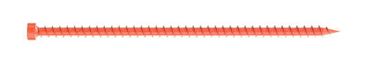 Simpson Strong-Tie SDWC15600-KT Strong-Drive® SDWC® TRUSS Screw — .155 in. x 6 in. T30 Clear-Zinc Coat, Orange (50-Qty) (Pack of 720)