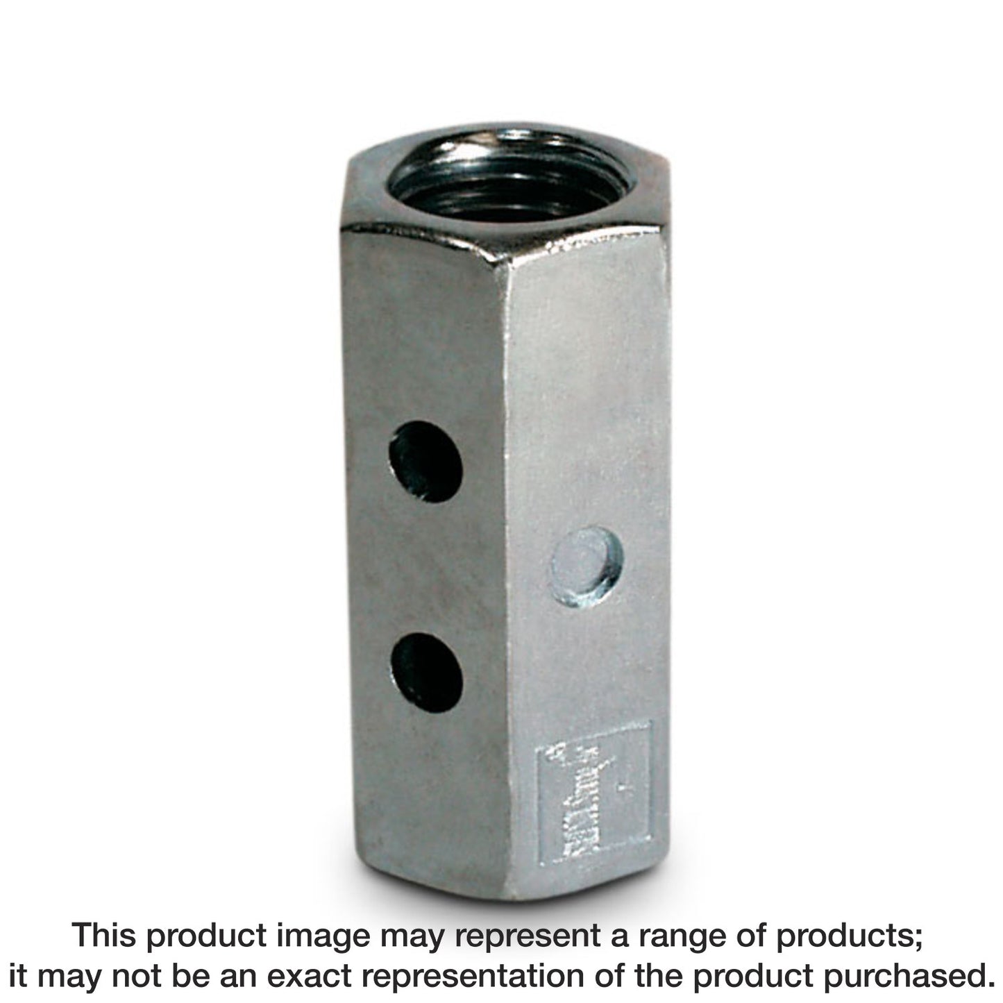 Simpson Strong-Tie CNW7/8-5/8 CNW 7/8 in. to 5/8 in. Coupler Nut with Witness® Hole (Pack of 80)