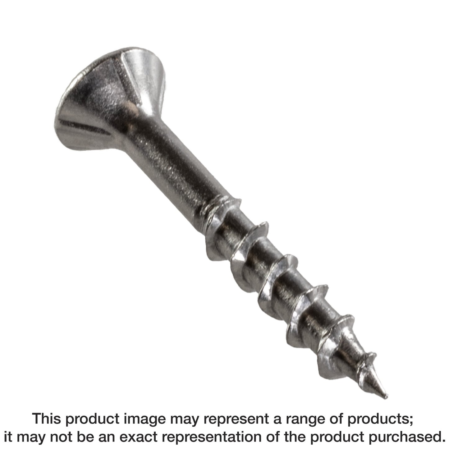 Simpson Strong-Tie T08125WP5 Deck-Drive™ DWP WOOD SS Screw — #8 x 1-1/4 in. T-20, Flat Head, Type 316 (5 lb.) (Pack of 6)