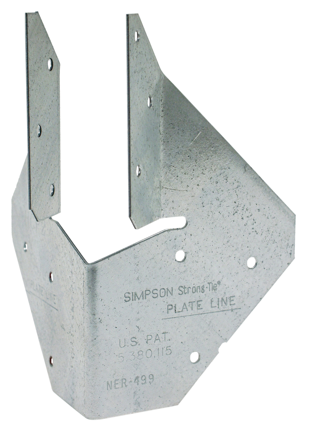 Simpson Strong-Tie HCP2 HCP 18-Gauge Galvanized Hip Corner Plate for 2x