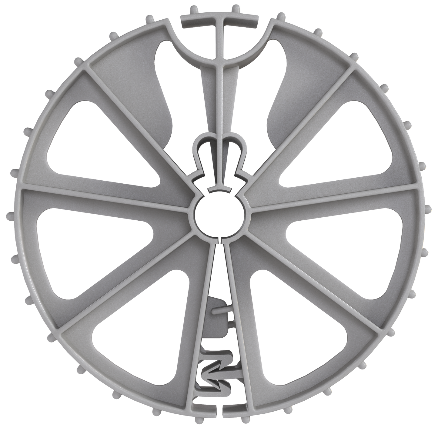 Simpson Strong-Tie 8QLPW Quick-Lock® Pier Wheel — 8-7/8-in. O.D., 4-in. Cover, #3–#7 Rebar Size (30-Qty) (Pack of 25)