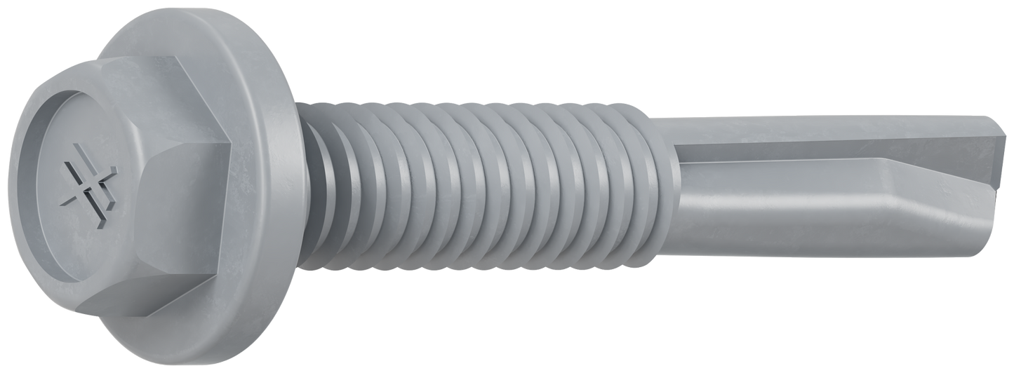 Simpson Strong-Tie XMQ114B1224-2K Strong-Drive® XM MEDIUM-HEAD METAL Screw — #12 x 1-1/4 in. 5/16 Hex (2000-Qty)