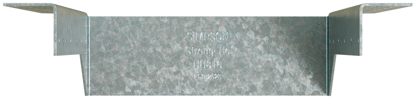 Simpson Strong-Tie HU816 HU Galvanized Face-Mount Joist Hanger for 8x16 (Pack of 20)