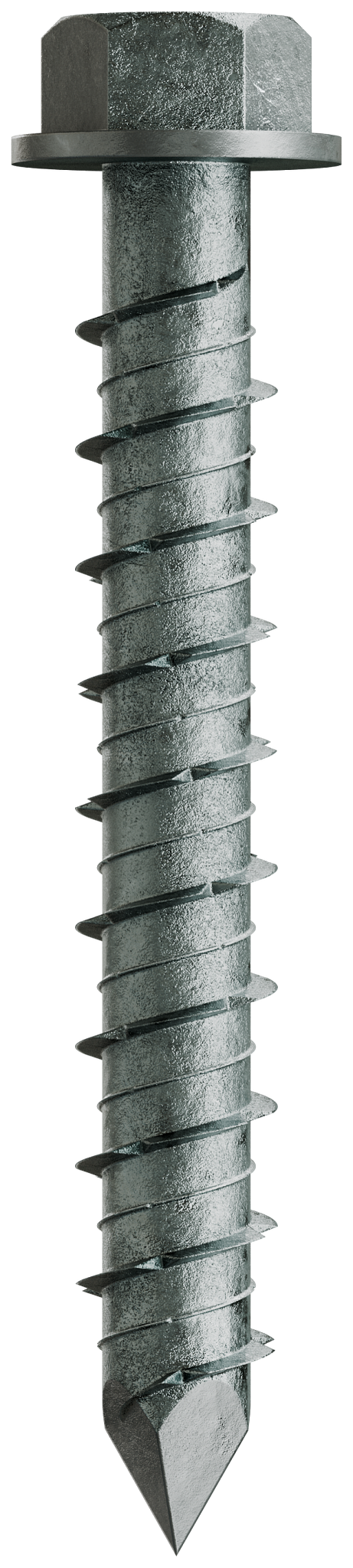 Simpson Strong-Tie TTN25134HSS Titen® 1/4 in. x 1-3/4 in. Hex-Head Stainless-Steel Concrete and Masonry Screw (100-Qty) (Pack of 5)