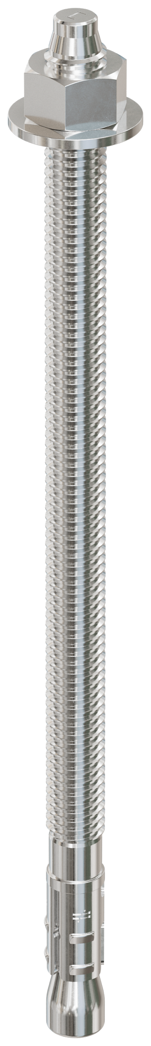 Simpson Strong-Tie STB2-37700S4F50 Strong-Bolt® 2 — 3/8 in. x 7 in. Type 304 Stainless-Steel Wedge Anchor, Fully Assembled (50-Qty)
