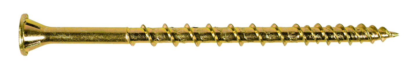 Simpson Strong-Tie HCKWSV3S Strong-Drive® WSV SUBFLOOR Screw (Collated) — #9 x 3 in. T25, Yellow Zinc (500-Qty) (Pack of 176)