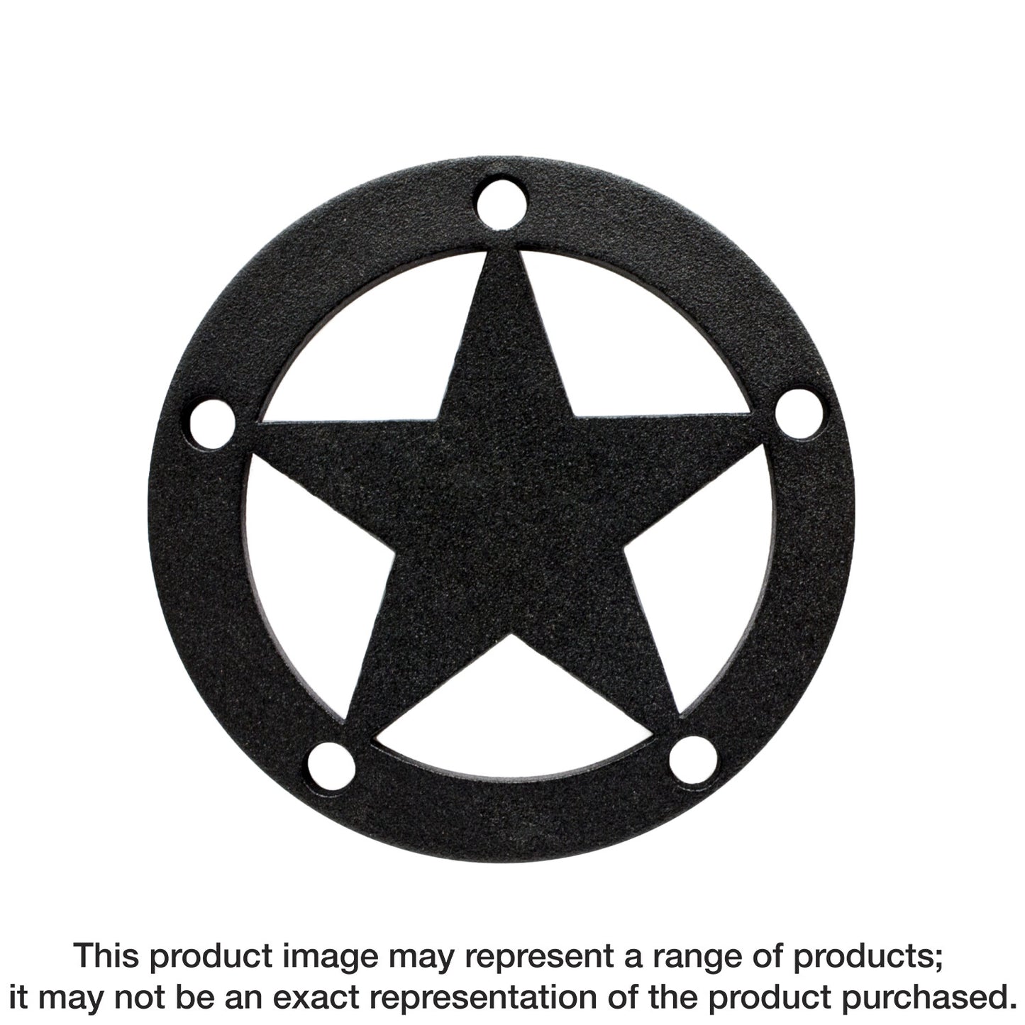 Simpson Strong-Tie APDTS3 Outdoor Accents® Mission Collection® ZMAX®, Black Powder-Coated Decorative Star (Pack of 24)