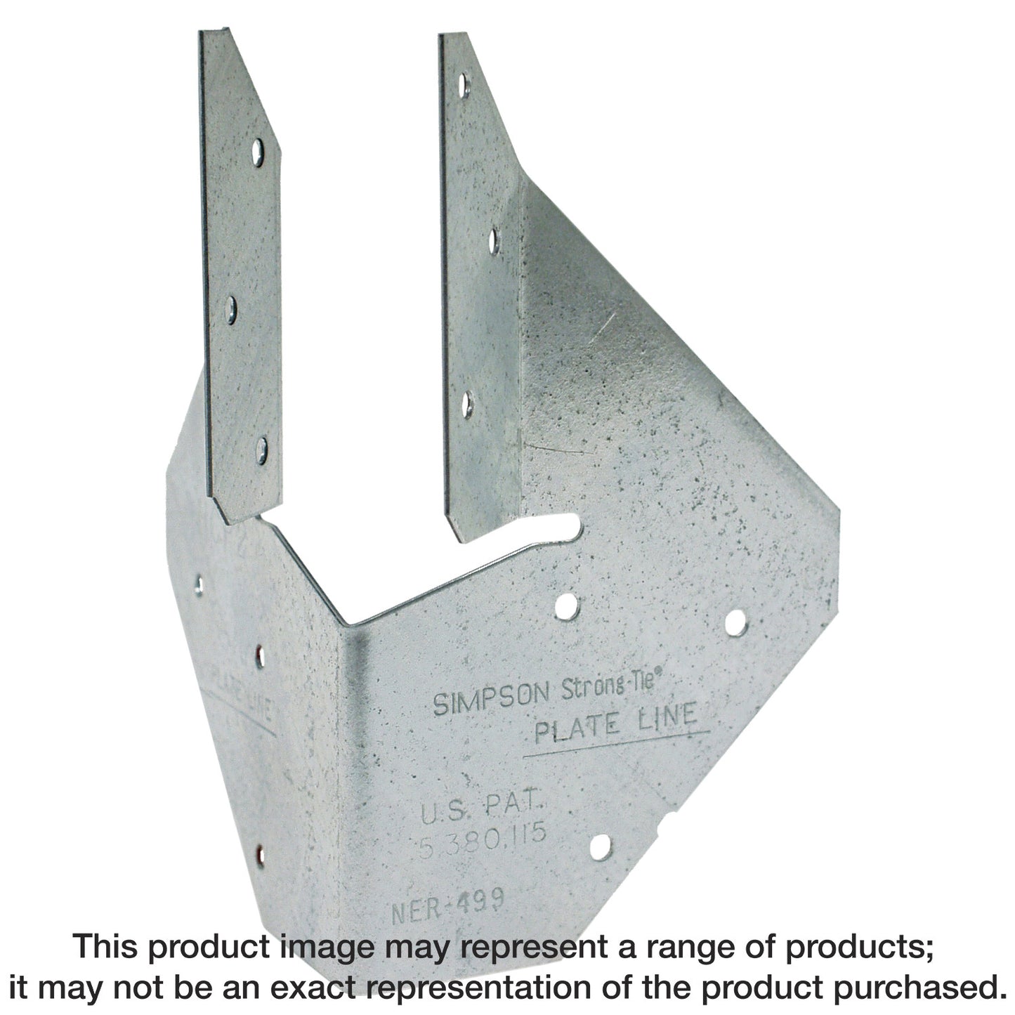 Simpson Strong-Tie HCP2 HCP 18-Gauge Galvanized Hip Corner Plate for 2x (Pack of 1800)
