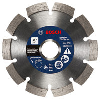 Hoja de rejuntado segmentada premium BOSCH DD500 de 5 pulgadas