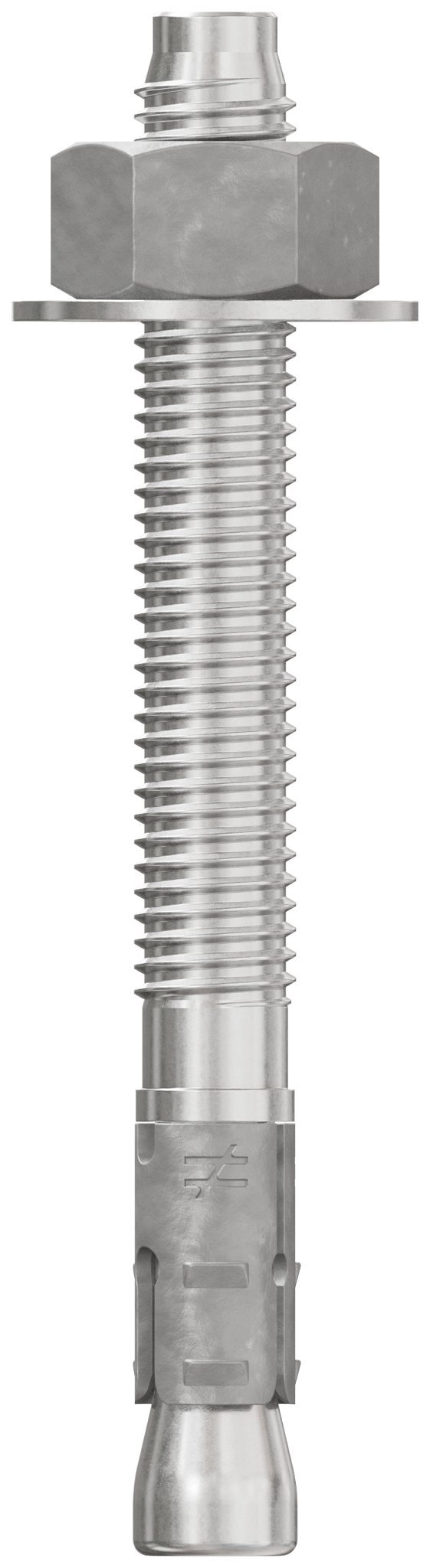 Simpson Strong-Tie STB2-50434S6F25 Strong-Bolt® 2 — 1/2 in. x 4-3/4 in. Type 316 Stainless-Steel Wedge Anchor, Fully Assembled (25-Qty) (Pack of 252)