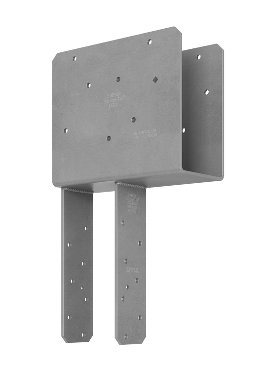 Simpson Strong-Tie ECCQ44SDS2.5 ECCQ™ End Column Cap for 4x Beam, 4x Post, with Strong-Drive® SDS Screws (Pack of 120)