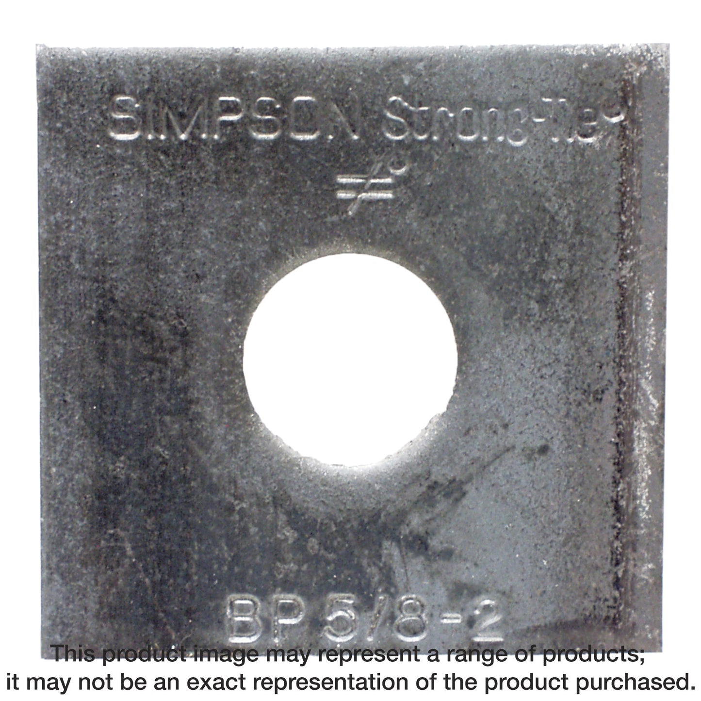 Simpson Strong-Tie BP 5/8-2 BP 2 in. x 2 in. Bearing Plate with 5/8 in. Bolt Dia. (Pack of 250)