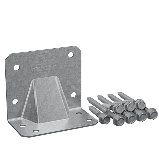 Simpson Strong-Tie HGA10KT HGA Galvanized Hurricane Gusset Angle with SDS Screws (10-Qty) (Pack of 6)